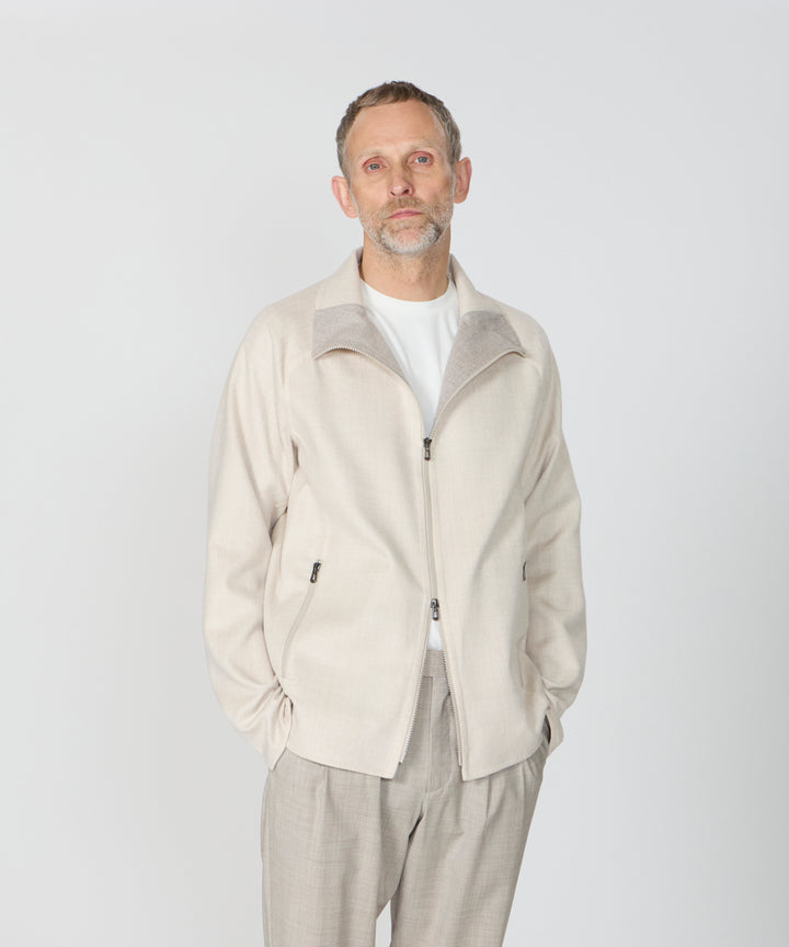 【匿名配送】crewre 24 ツイーディヘリンボンジャケット アッシュブラウン crewre online shop / ツイーディヘリンボンジャケット