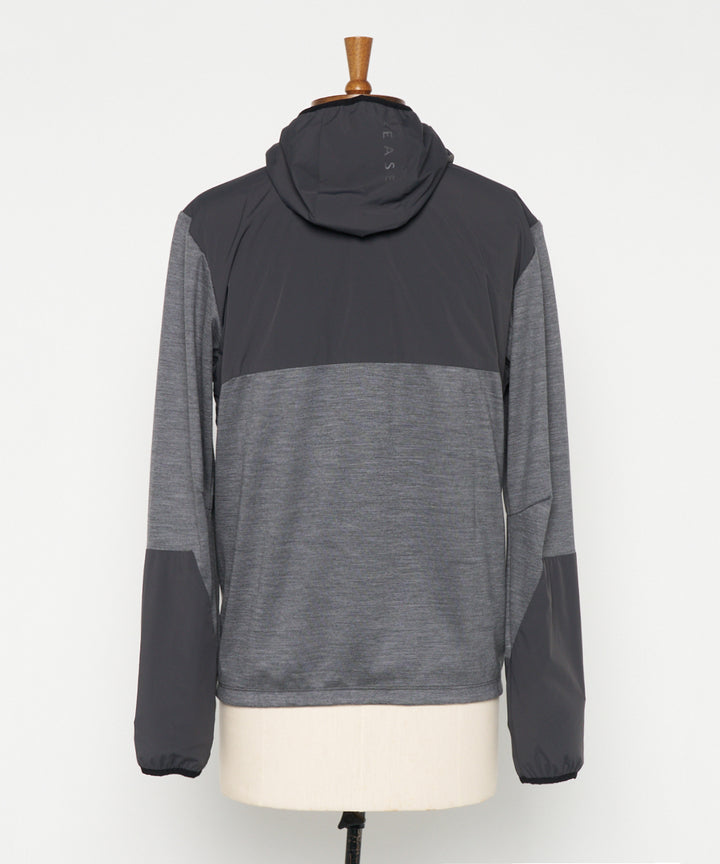 SEASE | ZIPPED HOODIE HYBRID - アマンオンラインストア – AMAN