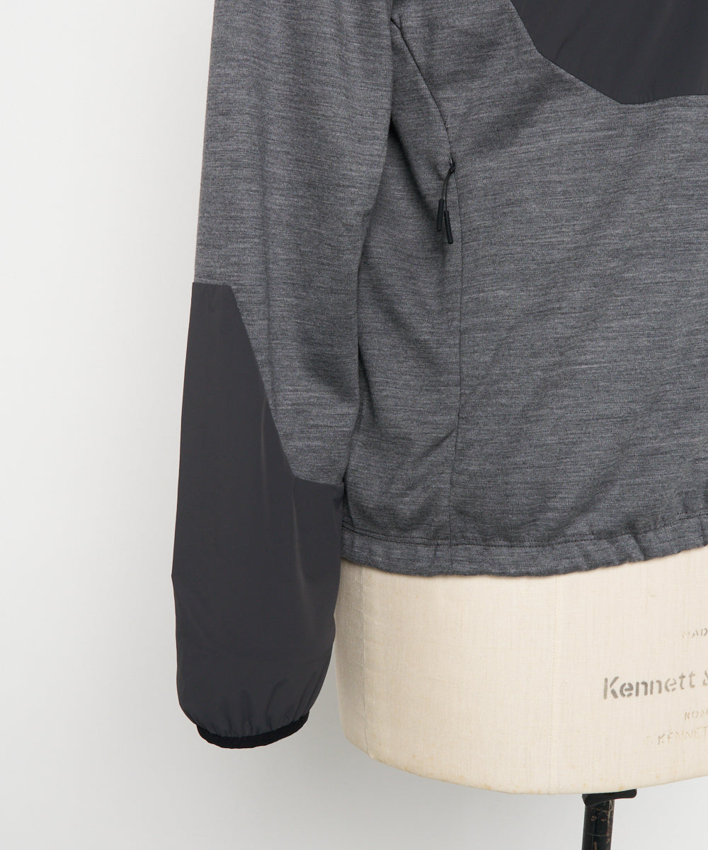 ZIPPED HOODIE HYBRID