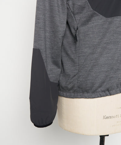 ZIPPED HOODIE HYBRID