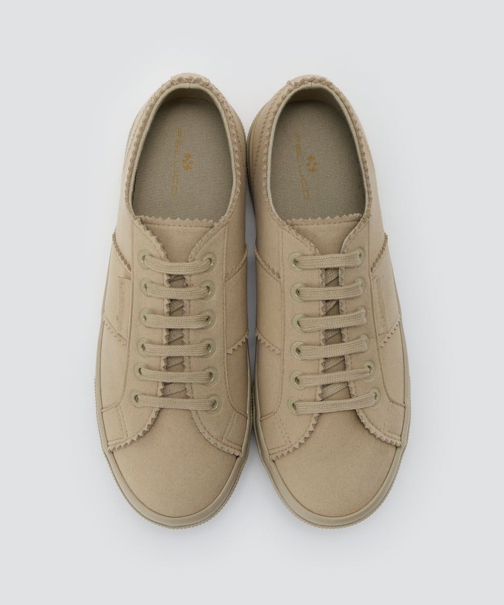PELLICO | PELLICOxSUPERGA 撥水 スウェードスニーカー 3.5cm BEIGE