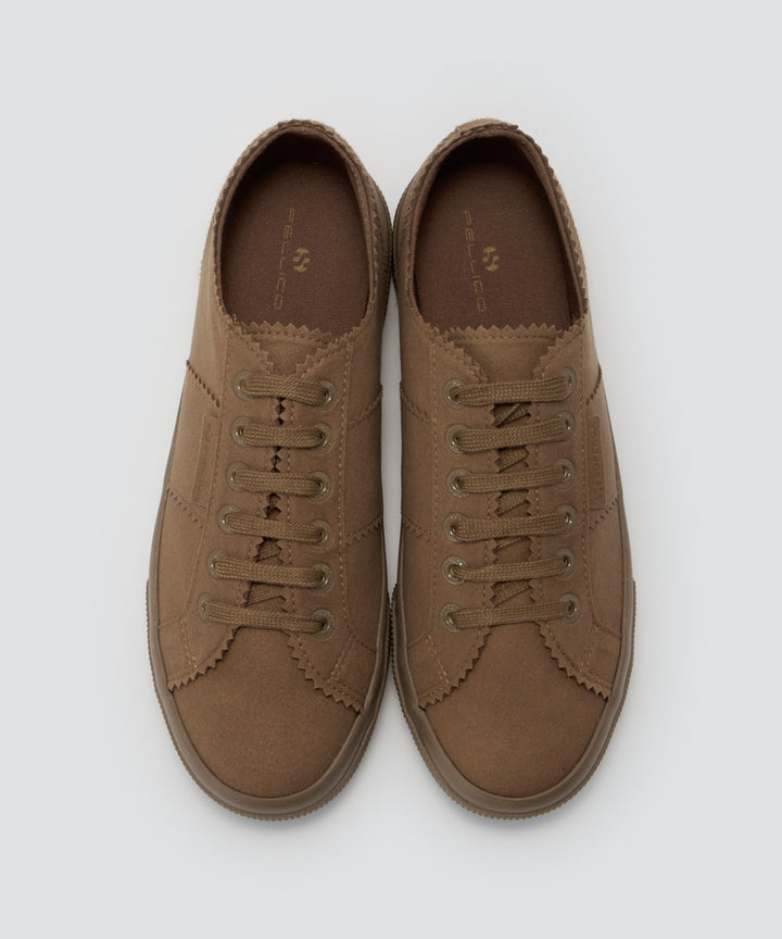 PELLICO | PELLICOxSUPERGA 撥水 スウェードスニーカー 3.5cm BROWN