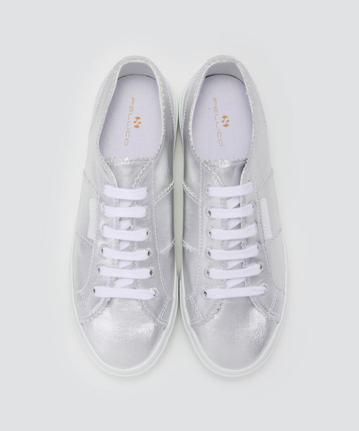 PELLICO | PELLICOxSUPERGA スニーカー 3.5cm SILVER - アマン 