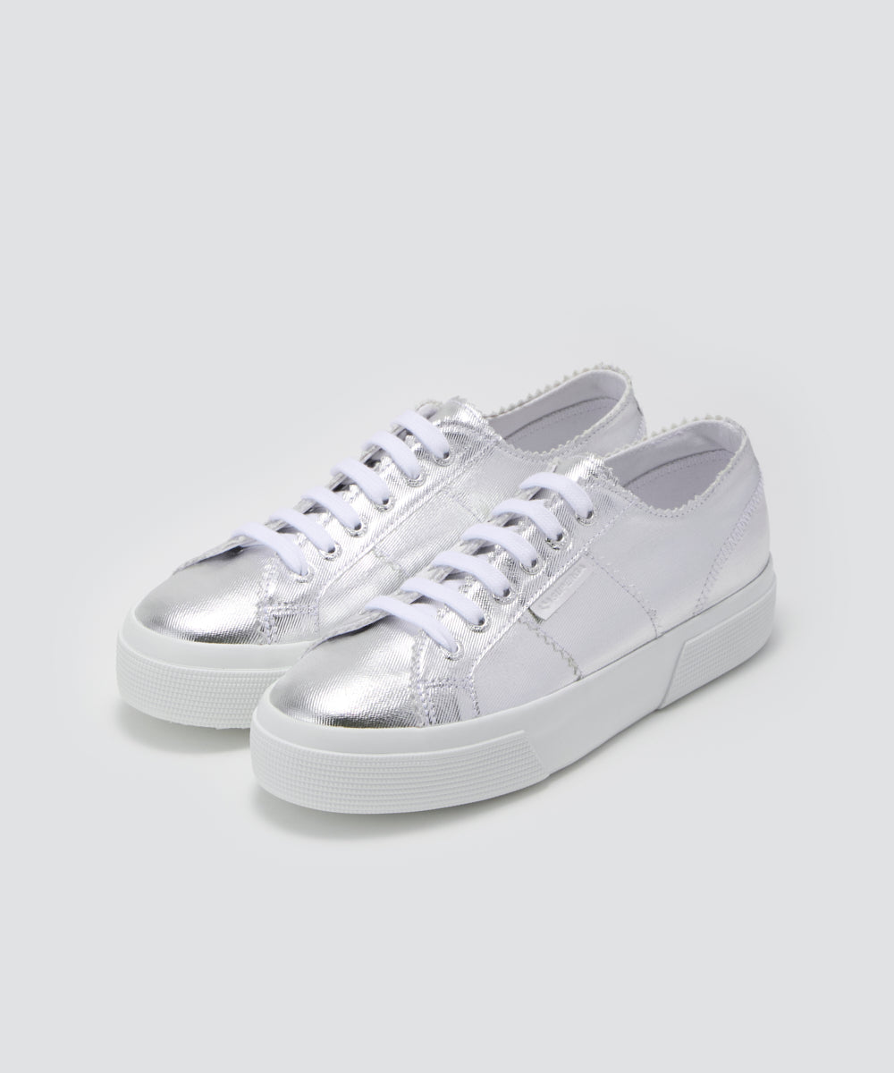 PELLICO | PELLICOxSUPERGA スニーカー 3.5cm SILVER - アマン