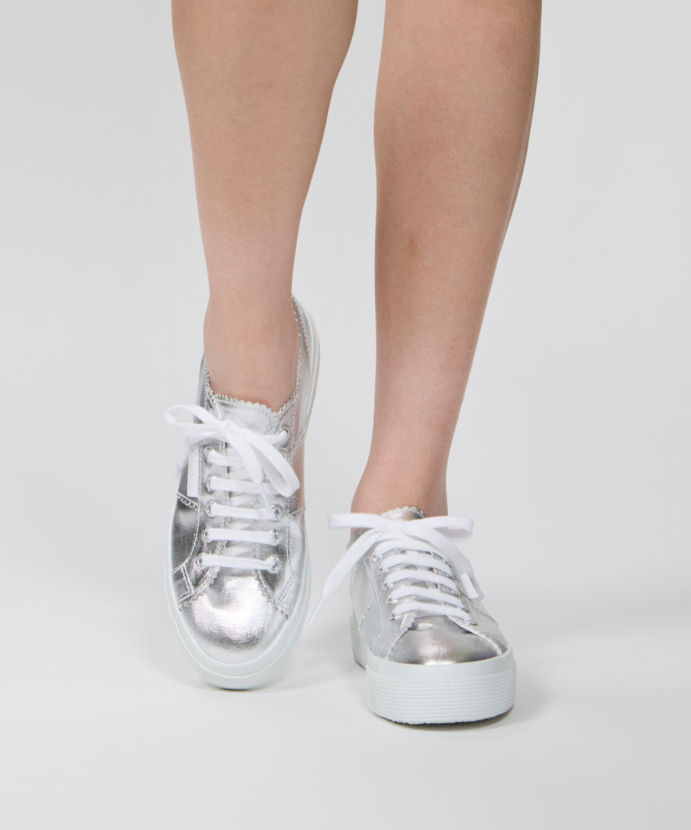 PELLICO | PELLICOxSUPERGA スニーカー 3.5cm SILVER - アマン