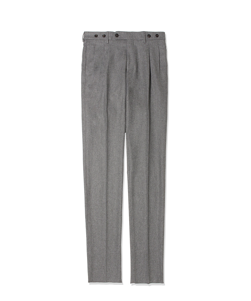 HBARBER 【干場義雅氏別注モデル】ツープリーツテーパードパンツ/H BARBER(アッカ バーバー)/RWSLTX