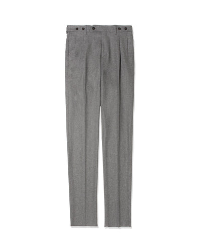 HBARBER 【干場義雅氏別注モデル】ツープリーツテーパードパンツ/H BARBER(アッカ バーバー)/RWSLTX