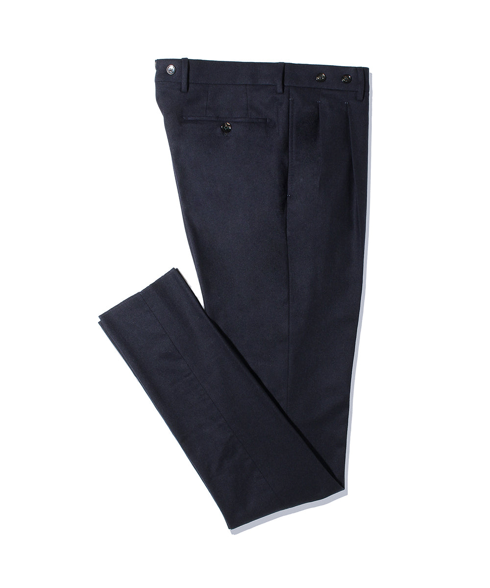 HBARBER 【干場義雅氏別注モデル】ツープリーツテーパードパンツ/H BARBER(アッカ バーバー)/RWSLTX