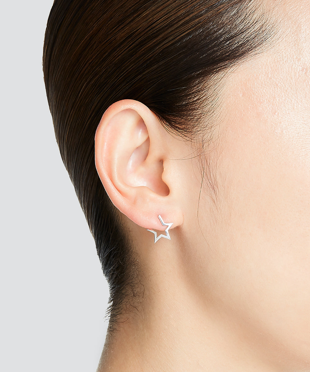 KARMA PIERCED イヤリング スモール フォーリングスター (片耳)