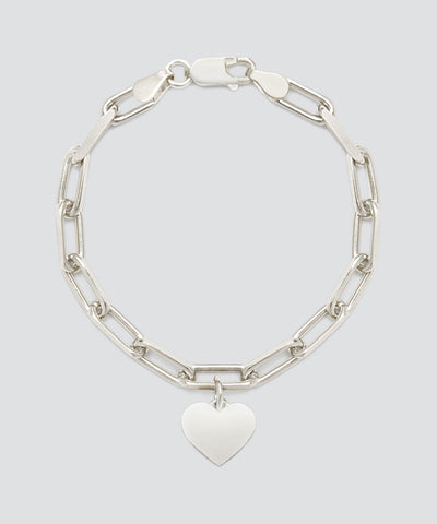 love charm chain bracelet チェーン ブレスレット