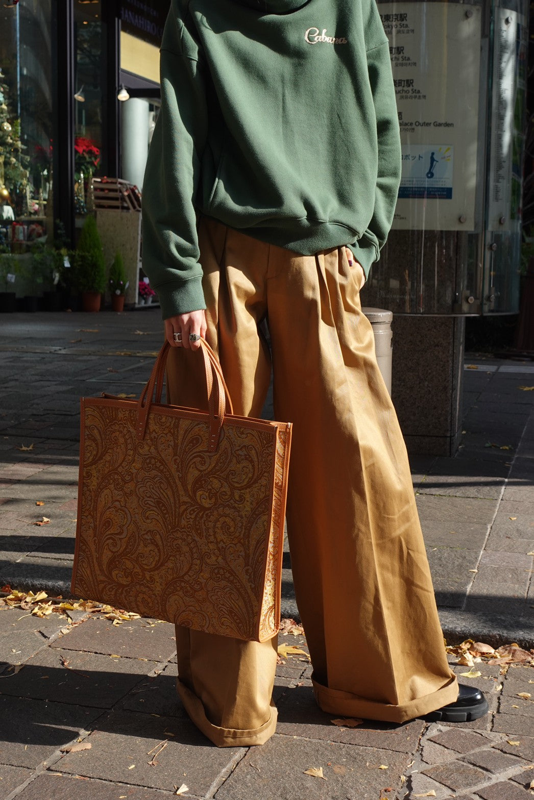 ROCK PAISLEY ORANGE ペイズリーオレンジ