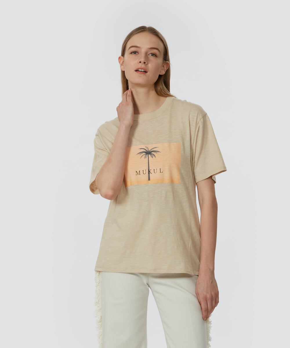MUKUL コットン Tシャツ