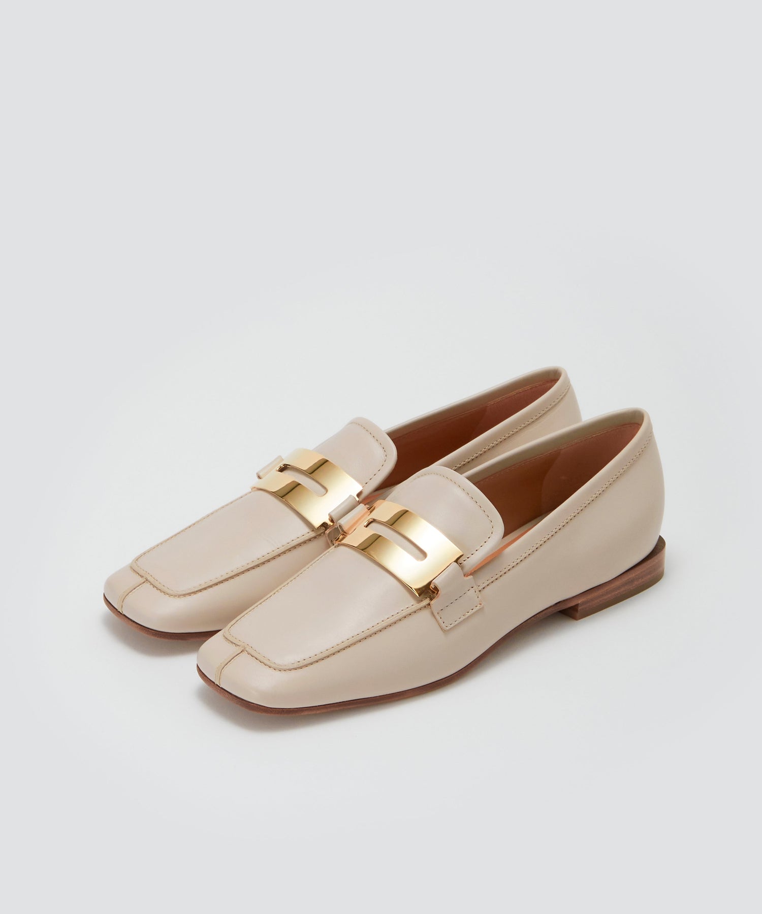 CLIO アネッリフィッビア ローファー 1.0CM ASH WHITE