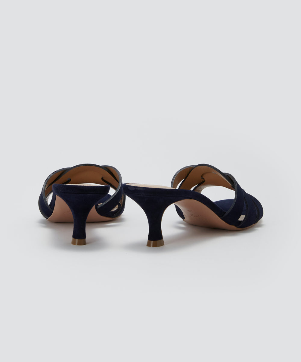 SAMI レガータ サンダル 5.0cm NAVY