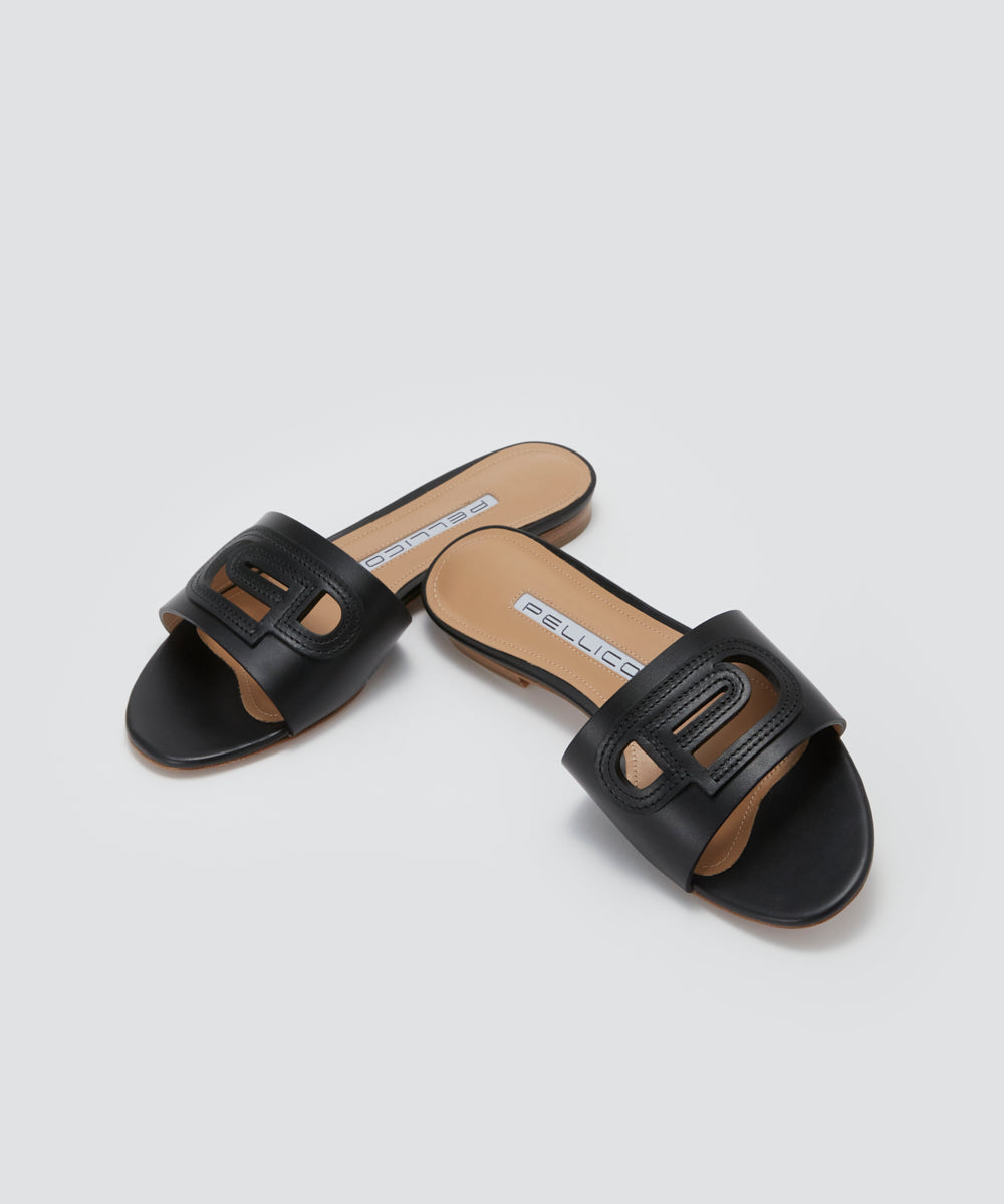 SAMI コルニーチェ サンダル 1.0cm BLACK