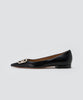 【OUTLET対象】CUORE デュエ アネッリ スムース パンプス 1.0cm BLACK