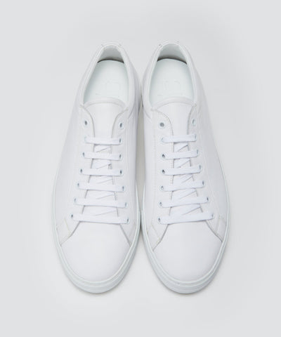 GIOIA メンズ レースアップスニーカー 3.5cm WHITE