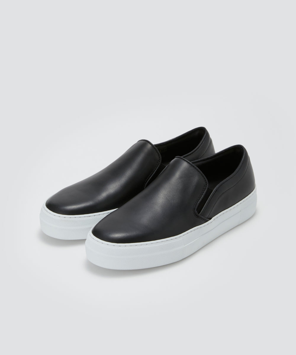 GIOIA 3.5cm ウィメンズ スリッポン BLACK PELLLICO SUNNY AMAN ONLINE