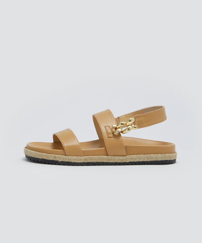 LUARCA チェーン サンダル 2.5cm BEIGE
