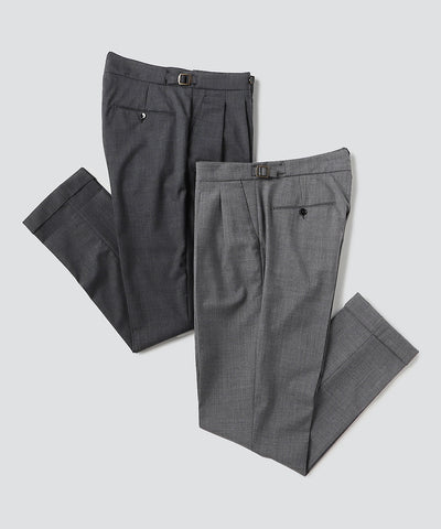 SCOTCH(スコッチ)VB101<br>ツープリーツアジャスター付きパンツ