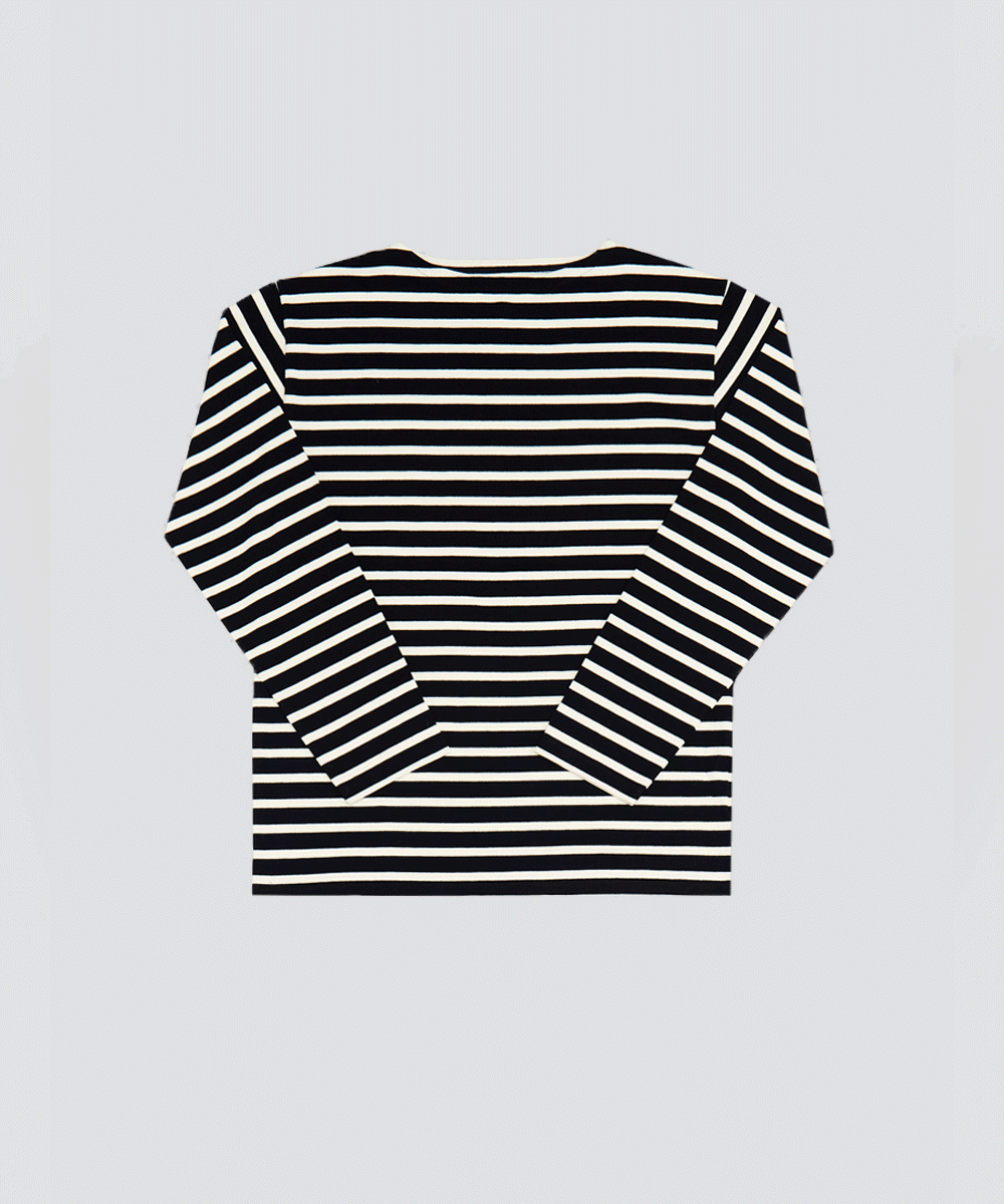 Unisex ボートネック ロングスリーブ ベーシックフィット