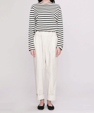 Unisex ボートネック ロングスリーブ ベーシックフィット